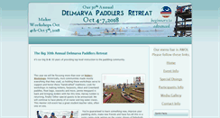 Desktop Screenshot of delmarvapaddlersretreat.org